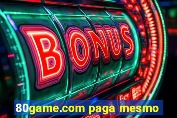 80game.com paga mesmo